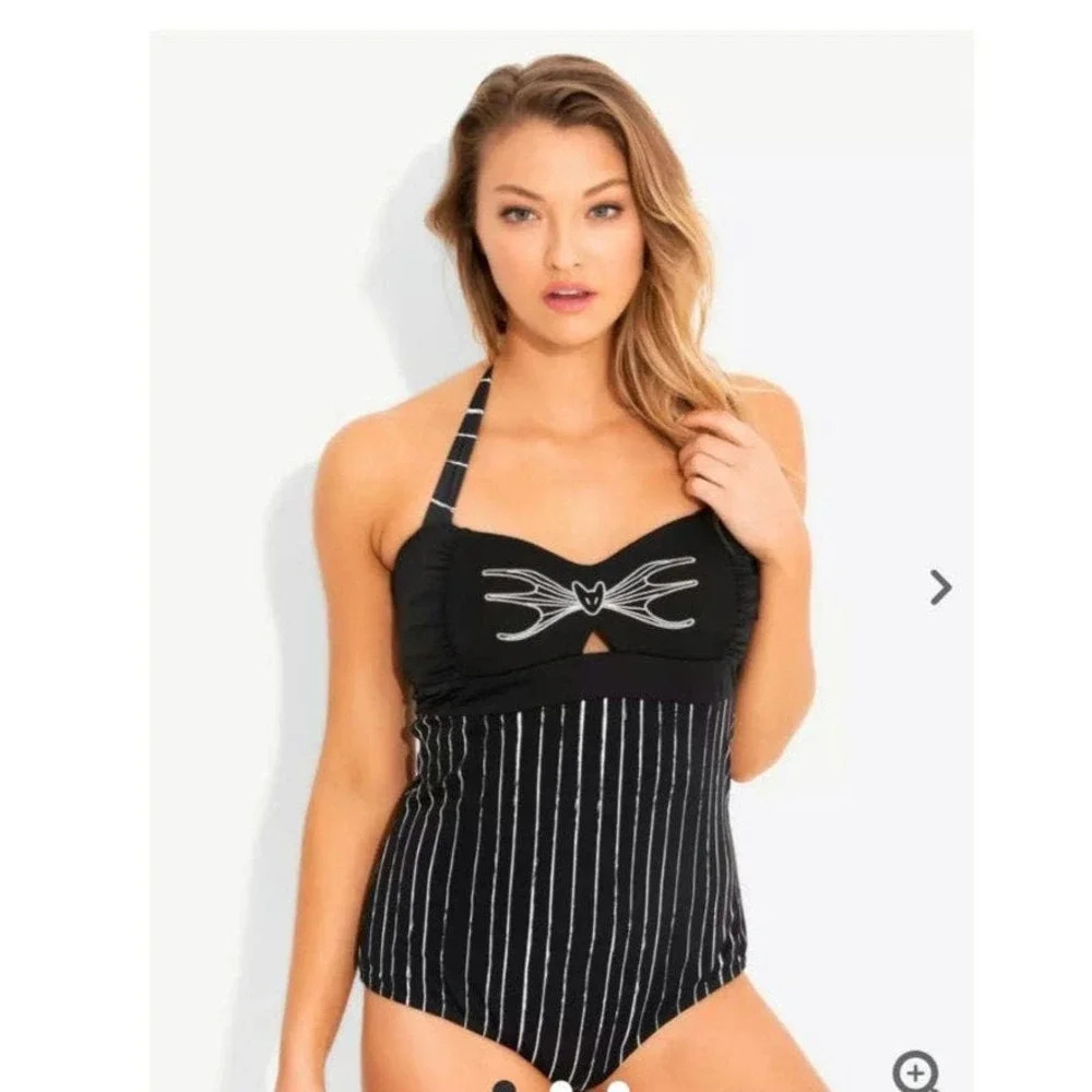 The Night Before‎ Christmas Jack Skelington One Piece Swimsuit
